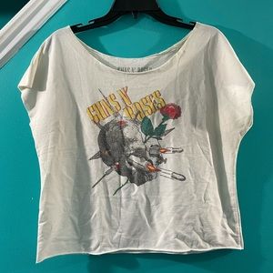 Guns N’ Roses cutout Jersey sweat shirt